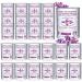 Sharonelle Soft Wax All Purpose Hair Removal Natural Depilatory Canned Wax for Sensitive Skin Canada-Made Melting Wax in Black color Canned Package (24PC Lavender) 500 ml (Pack of 24) Lavender
