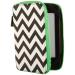 PUNCHCASE By Leslie Hsu Ace Zip Around Cover Black/White Chevron (fits Kindle Paperwhite and Touch) Black Chevron