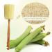 Natural Exfoliating Loofah Back Sponge Scrubber Brush with Wooden Handle - Bath and Shower Spa Tool - Buy Online on GoSupps.com