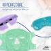 Perfecore Facial Mask for Puffy Eyes & Migraine Relief - Hot Cold Compress Pack for Sinus, Headaches, Spa Therapy - Gel Beads Mask for Sleeping, Travel - Green - Buy Online on GoSupps.com