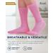 Pembrook Diabetic Socks for Men and Women - Non Binding Neuropathy Socks - Large Bright Colors - 6 Pairs - Buy Online on GoSupps.com