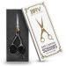 BRV MEN 14cm German Steel Hammer Forged Beard & Mustache Scissors - 100% Stainless Steel - Razor Sharp Trimming Shears (Right Handed, Silver) - Buy Online on GoSupps.com