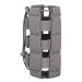 Yakmoo tactical bottle holder waterproof bottle bag molle system 1000d nylon adjustable water bottle holder 300-800ml Bottle Carrier for outdoors gray