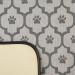 Bone Dry Machine Washable Ultra Absorbent Pet Mat - Lattice Gray - 12x18 - Buy Online on GoSupps.com