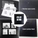 RECUTMS Self Adhesive Magnetic Photo Album - 60 Pages - 13.3 x 13.4 Inches - Accommodates 8X10, 6X8, 5X7, 4X6 Photos - Wedding Memory Book - Black - Buy Online on GoSupps.com