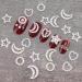 200Pcs 3D White Pearls Nail Charms - Multi Shapes & Sizes Acrylic Charms for Nail DIY & Jewelry - Flower, Heart, Star, Moon, Bowknot, Circle, Triangle, Square - Cute Pearls - Buy Online on GoSupps.com