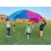 12ft Rainbow Parachute Toy for Kids - Cooperative Play Gym Class Equipment with 8 Handles - Waterproof & Reinforced Stitching - Buy Online on GoSupps.com