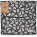 WESERWEF XXL microfiber cloth glasses cleaning towels in optician quality - 30 x 30 cm - for cleaning glasses smartphone tablet camera.Glasses cleaning cloth display cloth (Doodle)