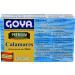 Goya Foods Premium Squid Pieces in Ink 4oz (Pack of 25) - Fresh & Delicious Seafood Delight! - Buy Online on GoSupps.com