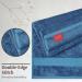 TEXTILOM Luxury 100% Turkish Cotton Bath Towel Set - Soft & Absorbent (6 Pcs, Mid Blue) - Buy Online on GoSupps.com