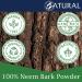 16oz Neem Bark Powder for Dental and Digestion Support - Pure Tooth Powder - Buy Online on GoSupps.com