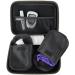 Travel Organizer Medical Supplies Carrying Case for Diabetes Kit - Black-grey - Buy Online on GoSupps.com