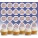 24 x Pre-Cut Stand up King Charles III Coronation Emblem Edible Wafer/Rice Paper Cupcake Cake Dessert Toppers Royal Party Union Jack Birthday Decorations - Buy Online on GoSupps.com