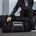 Hayabusa Ryoko Mesh Gear Bag - Black/Grey 70L - Top-Quality Gear Bag for Athletes - Buy Online on GoSupps.com