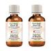 Greenwood essential natural pure pumpkin oil (Momordica Charantia) Natural pure therapeutic quality cold -pressed (Pack of Two) 100ml X 2 (6.76 OZ)