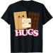 Cute Smores Hug Graham Cracker Chocolate Marshmallow Graphic T-Shirt