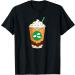 Coffee Lovers Delight Creamy Tasty Coffee Design T-Shirt