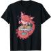Kawaii Dragon Ramen Japanese Noodles Graphic T-Shirt