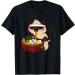 Anime Siamese Ramen Japanese Ramen Life Noodle T-Shirt