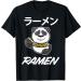 Noodles Anime Merch Manga Cute Panda Bear Japan Otaku Ramen T-Shirt