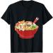 Anime Japanese Dog Ramen Kawaii Ramen Noodle Life T-Shirt