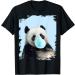 Nice panda that chews blue gum T-Shirt