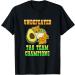 Undefeated Tag Team Champions Avocado Guacamole Fruits Vegan T-Shirt