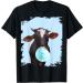 Cute Cow Chews Blue Gum T-Shirt