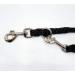 Premium Double Line Dog Leash 2.80m | Top Quality Black Turning Leash | Eco-Friendly & Locally Made - Buy Online on GoSupps.com
