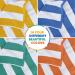 Utopia Towels Cabana Stripe Beach Towel Set - 100% Ring Spun Cotton, Large Pool Towels, Quick Dry Swim Towels - Pack of 4 (Blue, Yellow, Green, Orange) - Buy Online on GoSupps.com