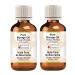 Greenwood essential natural borage oil (Borago officinalis) Natural pure therapeutic quality cold -pressed (Pack of Two) 100ml x 2 (6.76 oz)