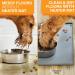 Neater Pet Brands Waterproof Silicone Pet Mat 24x16 Gunmetal - Protect Floors from Food & Water - Buy Online on GoSupps.com