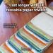 ZeroWastely Jungle Reusable Paper Towels - 24-Pack Eco-Friendly Cloth Towels for Zero Waste Living - Buy Online on GoSupps.com