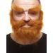 Mustaches Auto-Adh sives Nouveaut R aliste Traper Fausse Barbe Fausse Moustache et Fausse Les Sourcils Gingembre Couleur