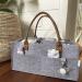 Portable Baby Diaper Caddy Organizer for Changing Table or Car - Neutral Baby Shower Basket - Nursery Storage Organizer - Baby Caddy for Nappy - (Heather Gray  Large) Heather Gray Large (Pack of 1) - Buy Online on GoSupps.com