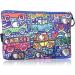 Fridolin Multi-Coloured Cosmetic Bag - Stylish & Spacious Travel Accessory | International Shipping - Buy Online on GoSupps.com