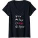 Womens Eat. Sleep. Nails. Repeat. V-Neck T-Shirt