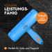 Fusselmonster Animal Hair Remover Lint Roller for Dogs & Cats | Reusable Pet Hair Cleaner for Sofa Carpet & Car - Blue - Buy Online on GoSupps.com