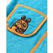 Playshoes Unisex Children's Terry Cloth Bathrobe 86-92 - Aqua Blue The Mouse | International Shipping Available - Buy Online on GoSupps.com
