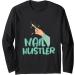 Nail Hustler Beauticians Pedicurist Manicurist Long Sleeve T-Shirt