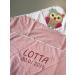 Kiddi Personalized Hooded Towel - Embroidered Name & Birth Date | 100x100 cm | Premium 100% Cotton | Cozy Soft Pink Owl Design - Buy Online on GoSupps.com