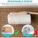 2 Pack Natural Exfoliating Loofah Bath Brush Set - Long Wooden Handle Back Scrubber for Men & Women - Shower Sponge Body Exfoliator - Buy Online on GoSupps.com