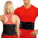 FlexGuard Support Back Brace - Back Support Belts for Men Women, Compression Lower Back Brace for Pain Relief, Strained Muscles, Breathable Lumbar Belts with Functional Pocket for Sciatica (M/L) Medium/Large (Pack of 1)