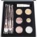Mineral Makeup Set/Kit 17 Piece - Loose Powder Minerals COMPLETE SET - 2 Shades Foundation Setting Veil Bronzer Highlighter Concealer Primer & Professional Brush Set (Medium & Medium Beige) - Buy Online on GoSupps.com