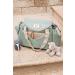 B aba Diaper Bag Sydney II - Modular Large Capacity & Insulating Baby Food Compartment - Sage Green - Buy Online on GoSupps.com