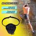 Gladiator Climbing Chalk Bag with Pockets and Adjustable Belt - Black - Buy Online on GoSupps.com