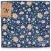 WESERWEF XXL microfiber cloth glasses cleaning towels in optician quality - 30 x 30 cm - for cleaning glasses smartphone tablet camera.Glasses cleaning cloth display cloth (rose)