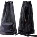 XL Athletico Scuba Diving Bag - Mesh Travel Backpack for Gear & Equipment - Dry Bag for Mask, Fins, Snorkel - Black - Buy Online on GoSupps.com