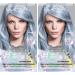 L'Oreal Paris Feria Multi-Faceted Shimmering Permanent Hair Color  411 Sapphire Smoke (Smokey Blue) (Pack of 2) 2 Count (Pack of 1) BLUES P1 Sapphire Smoke
