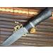 Perkin Bowie Damascus Hunting Knife with Sheath - Premium Quality International Shipping - Buy Online on GoSupps.com
